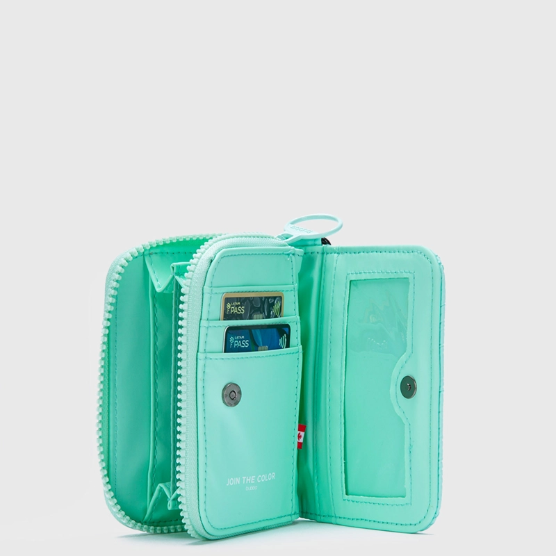 BILLETERA ORIGINALS MATTE AQUA MINI BUBBA ESSENTIALS - 4