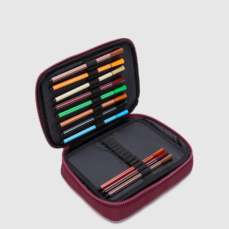 ESTUCHE BOX PENCIL ORIGINALS MATTE RUBY RED BUBBA ESSENTIALS - 6
