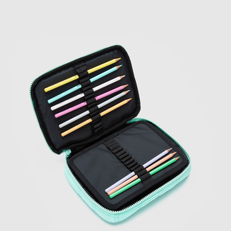 ESTUCHE BOX PENCIL ORIGINALS MATTE AQUA BUBBA ESSENTIALS - 6