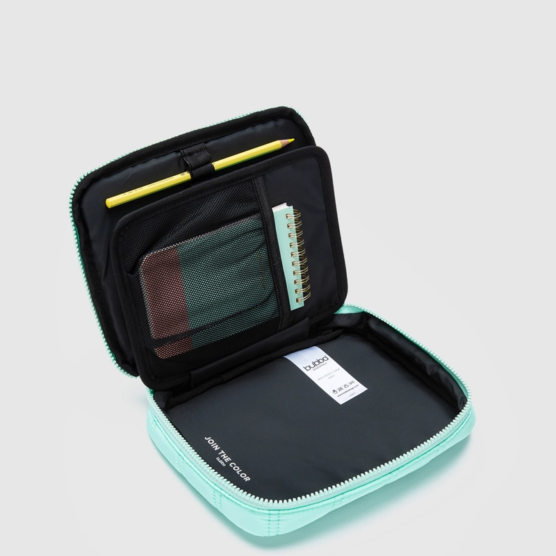 ESTUCHE BOX PENCIL ORIGINALS MATTE AQUA BUBBA ESSENTIALS - 7