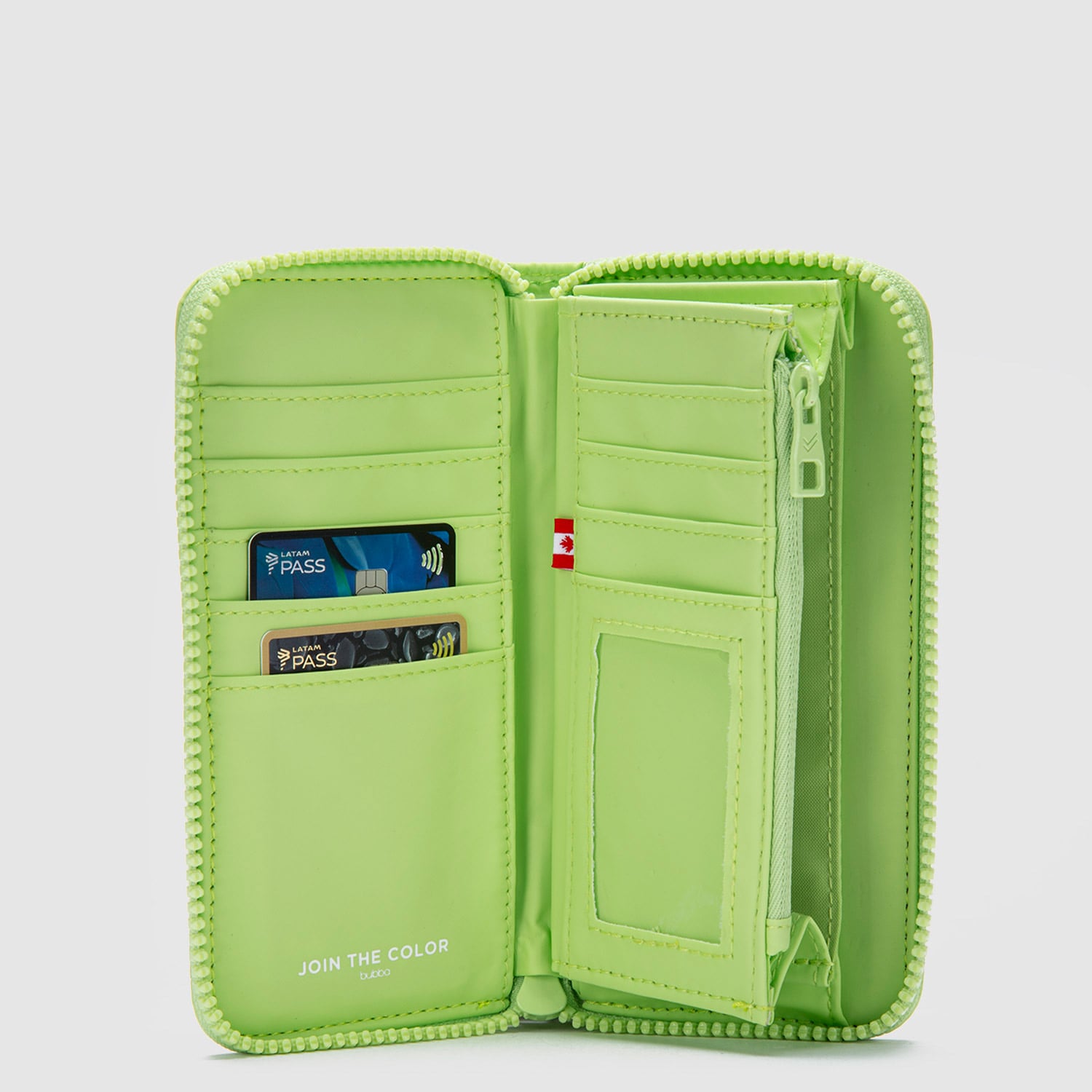 BILLETERA ORIGINALS MATTE LIMA REGULAR BUBBA ESSENTIALS - 4