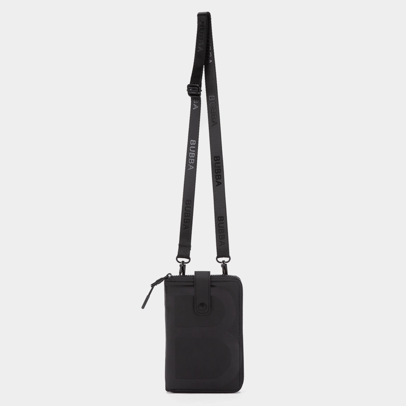 CARTERA FLAT PURSE TRAVEL NOIR BUBBA ESSENTIALS - 1