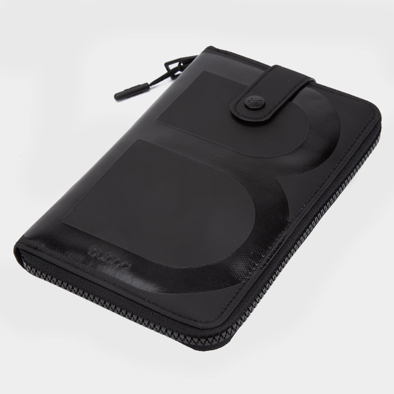 CARTERA FLAT PURSE TRAVEL NOIR BUBBA ESSENTIALS - 3