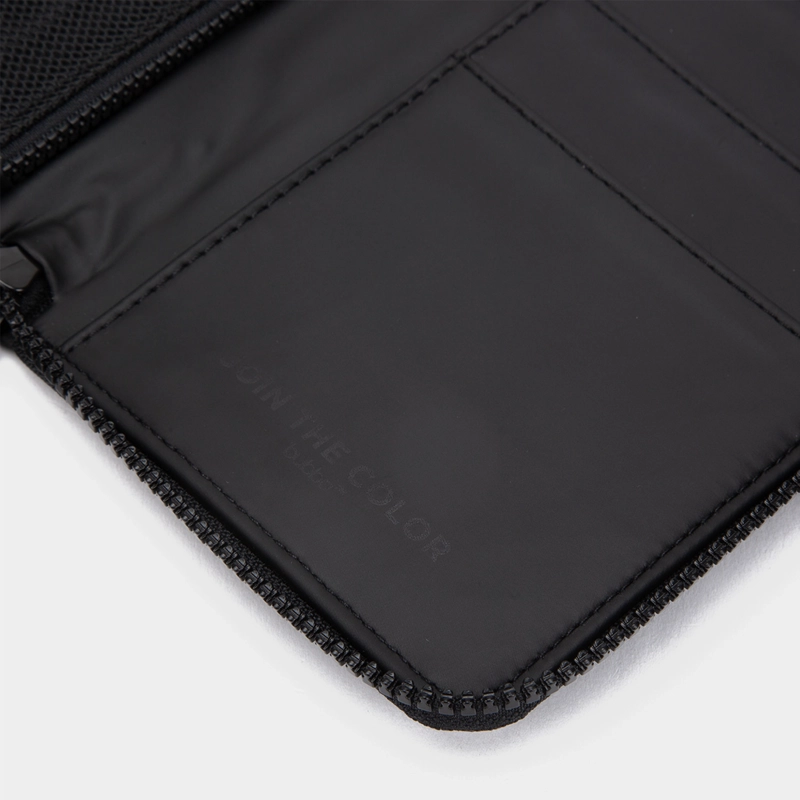 CARTERA FLAT PURSE TRAVEL NOIR BUBBA ESSENTIALS - 5
