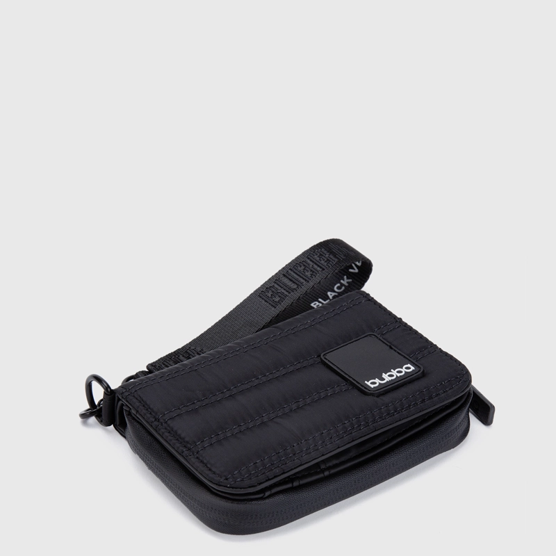 BILLETERA ORIGINALS MATTE BLACK VELVET MINI BUBBA ESSENTIALS - 3