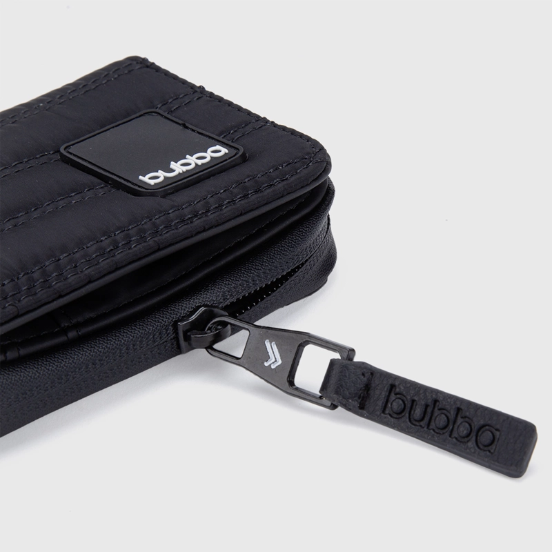 BILLETERA ORIGINALS MATTE BLACK VELVET MINI BUBBA ESSENTIALS - 5