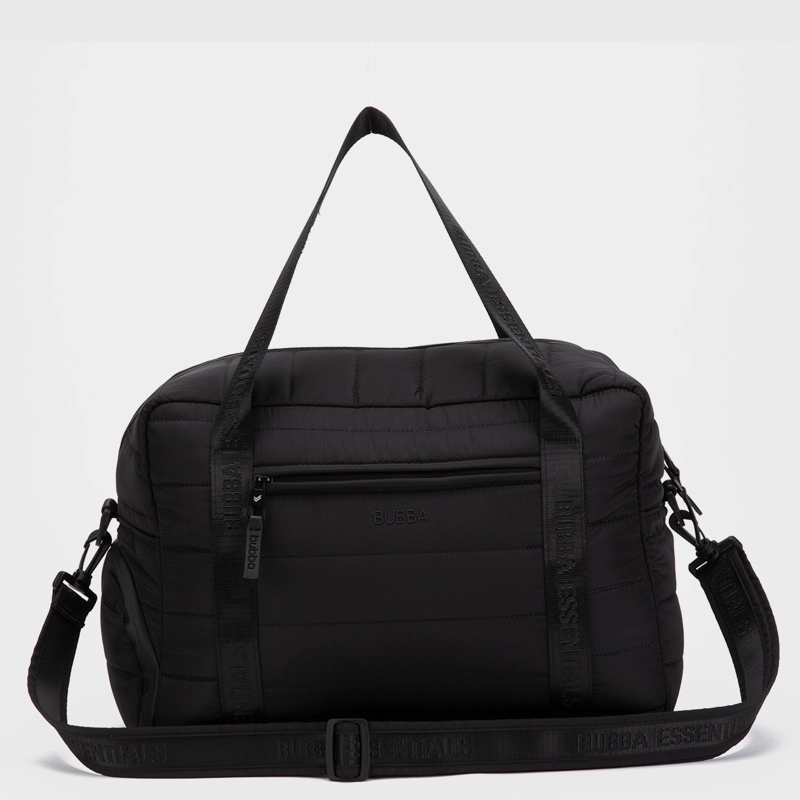 BOLSO DEPORTIVO ORIGINALS MATTE BLACK VELVET BUBBA ESSENTIALS - 1