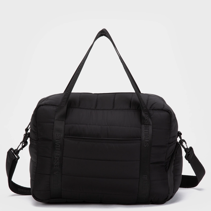 BOLSO DEPORTIVO ORIGINALS MATTE BLACK VELVET BUBBA ESSENTIALS - 2