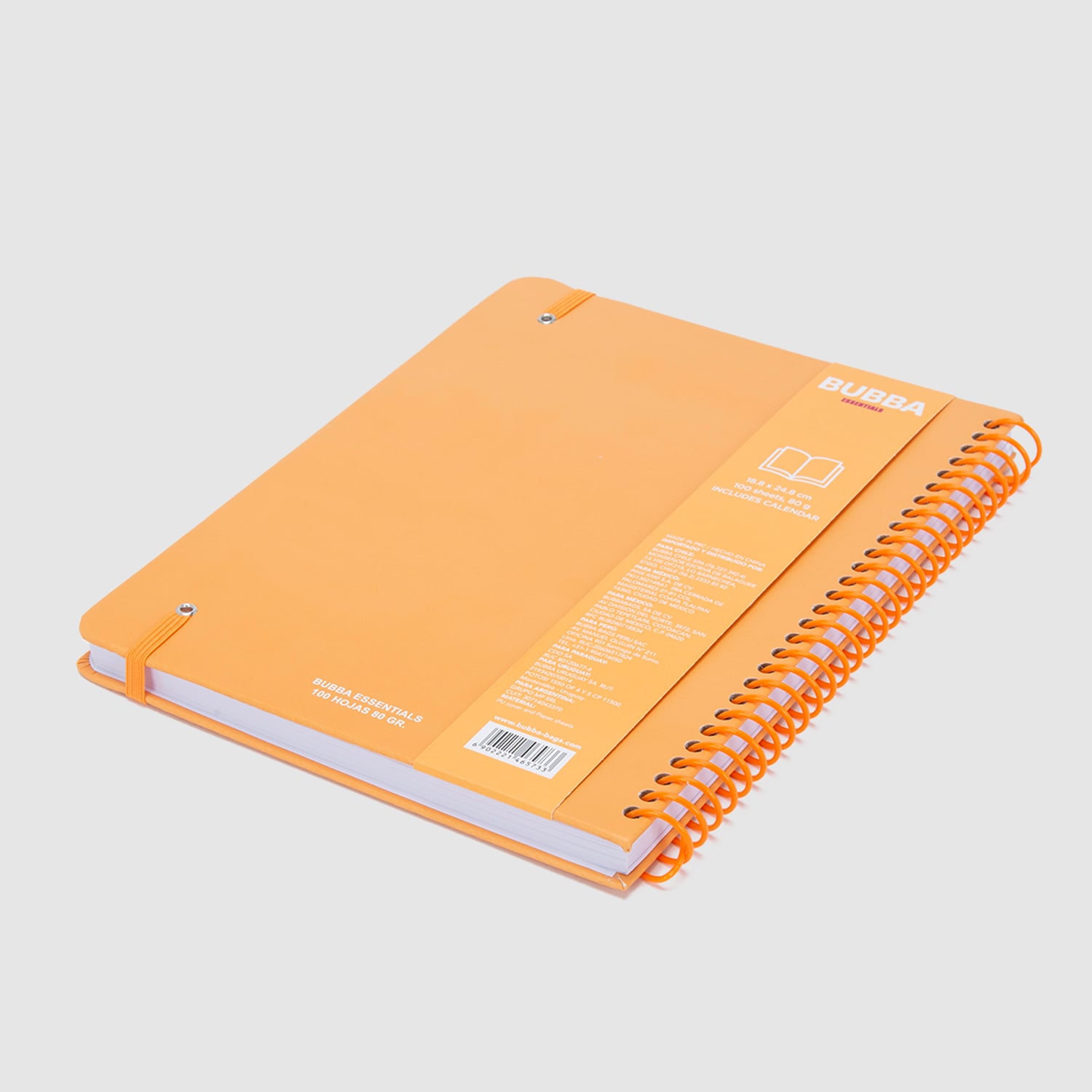 NOTEBOOK WORK ESSENCIAL ORANGE BUBBA ESSENTIALS - 3