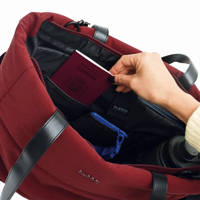 CARTERA TOTE PAIR TRAVEL RUBY RED BUBBA ESSENTIALS - 7