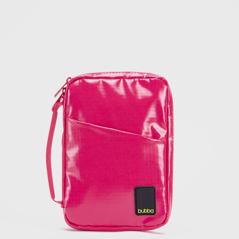 PORTA PASAPORTES TRAVEL RIPSTOP PINK BUBBA ESSENTIALS - 2