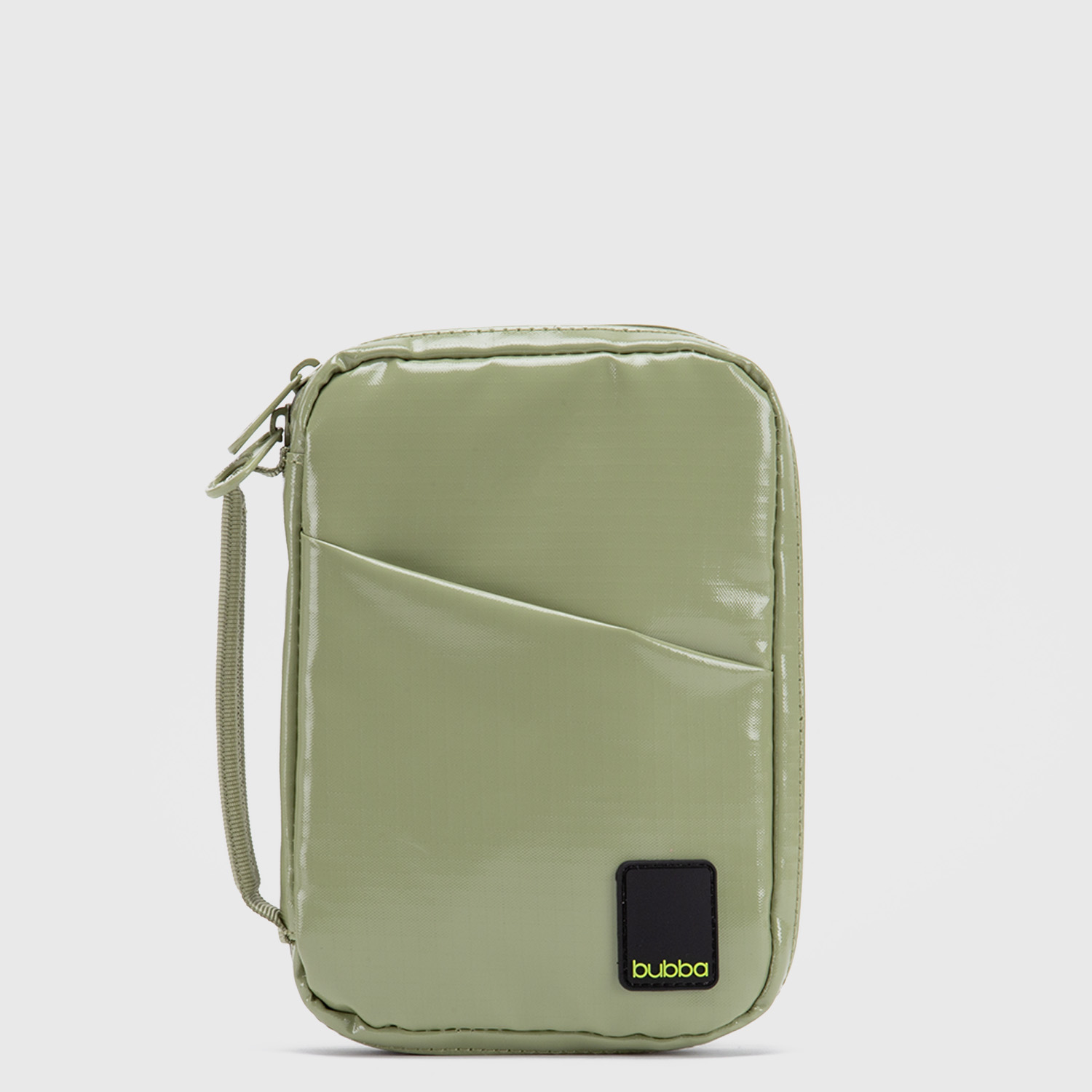 PORTA PASAPORTES TRAVEL RIPSTOP OLIVE BUBBA ESSENTIALS - 2