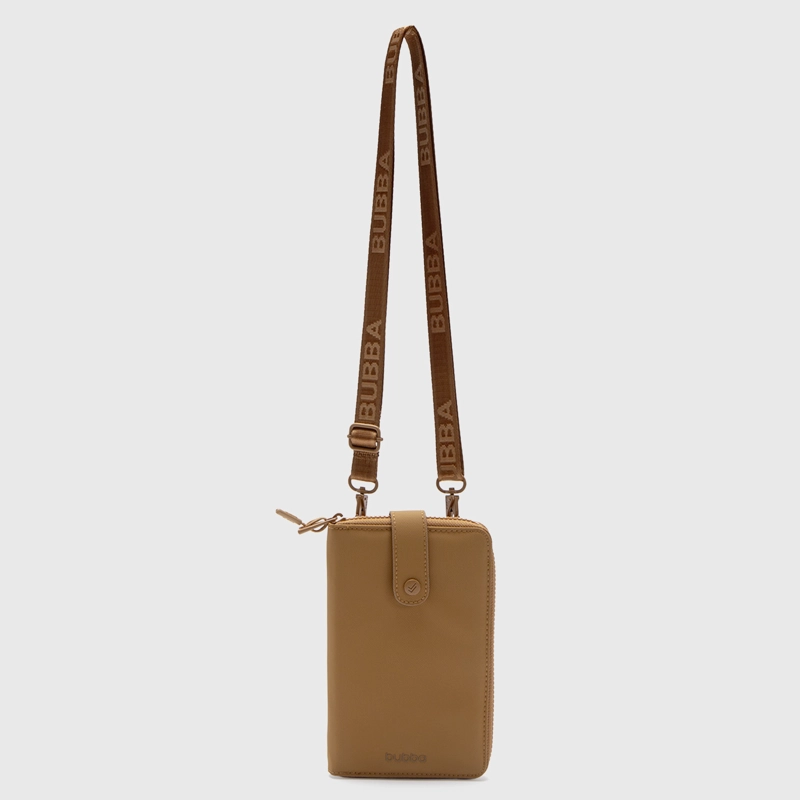 CARTERA FLAT PURSE TRAVEL TERRACOTTA BUBBA ESSENTIALS - 1