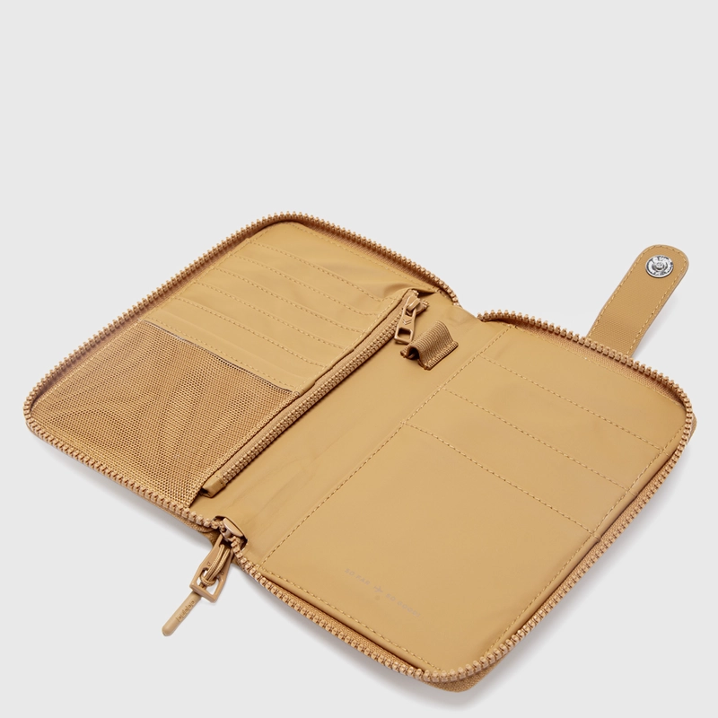CARTERA FLAT PURSE TRAVEL TERRACOTTA BUBBA ESSENTIALS - 4