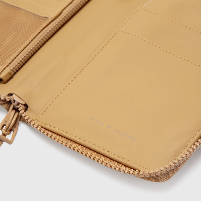 CARTERA FLAT PURSE TRAVEL TERRACOTTA BUBBA ESSENTIALS - 5
