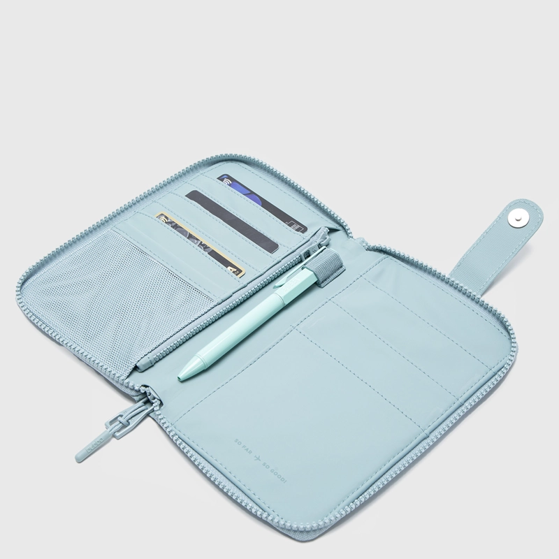 CARTERA FLAT PURSE TRAVEL MINT BUBBA ESSENTIALS - 7