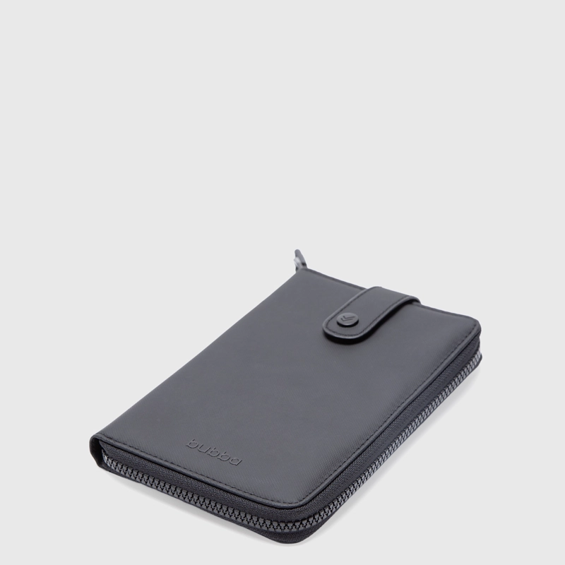 CARTERA FLAT PURSE TRAVEL BLACK BUBBA ESSENTIALS 2.0 - 3