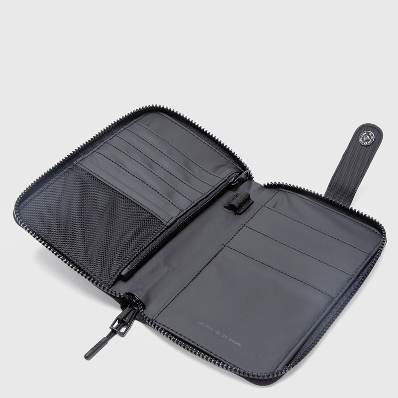 CARTERA FLAT PURSE TRAVEL BLACK BUBBA ESSENTIALS 2.0 - 4