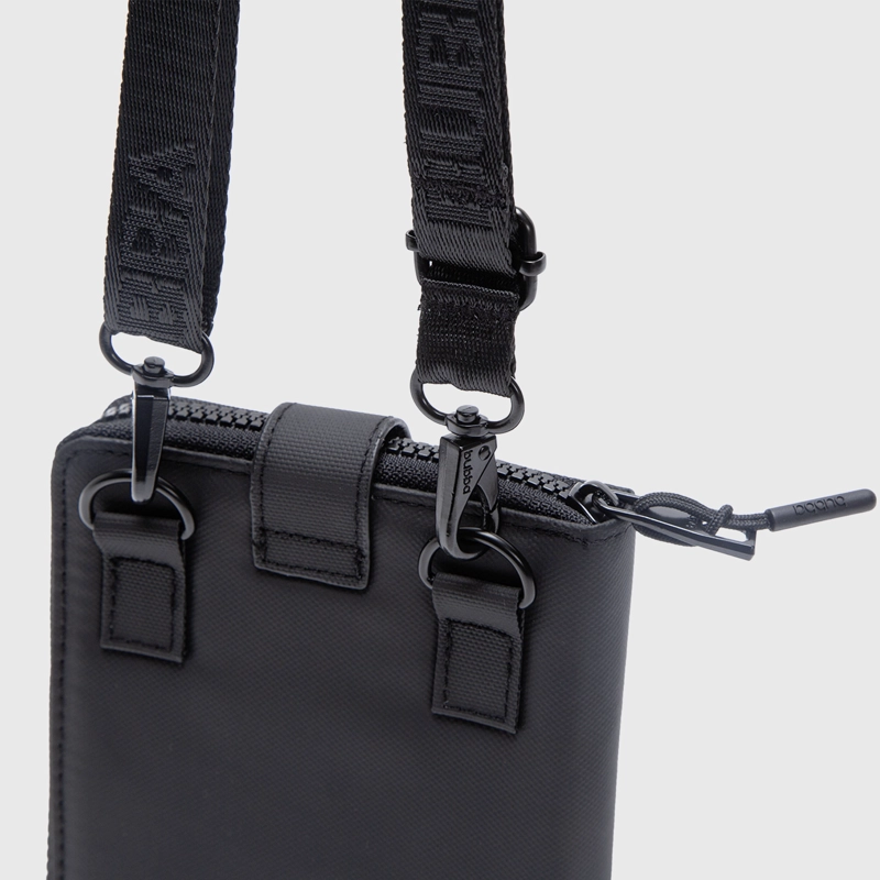 CARTERA FLAT PURSE TRAVEL BLACK BUBBA ESSENTIALS 2.0 - 6