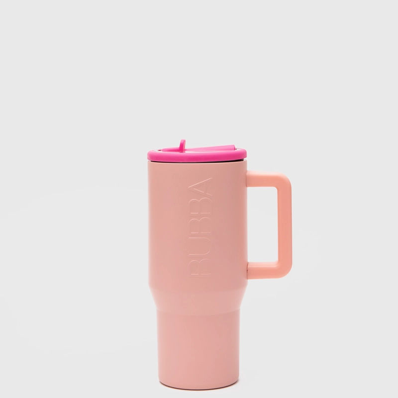 BOTELLA TUMBLER HANDLE PINK BUBBA ESSENTIALS - 1