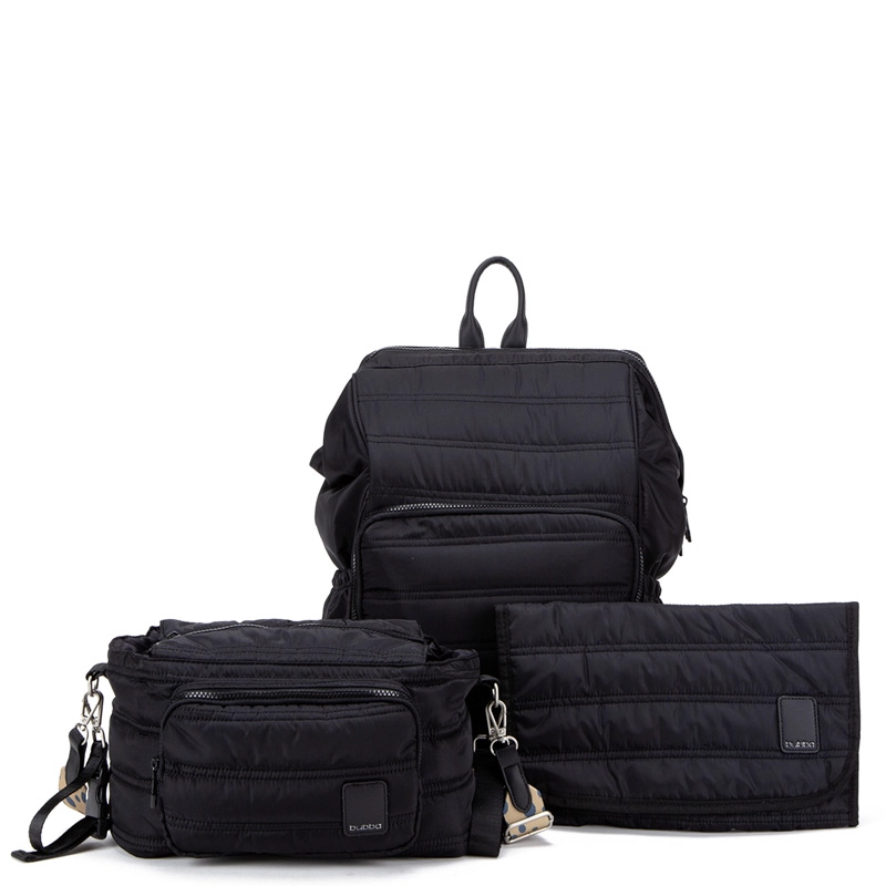 PRAM BAG MOM BLACK BUBBA ESSENTIALS 2.0 - 7