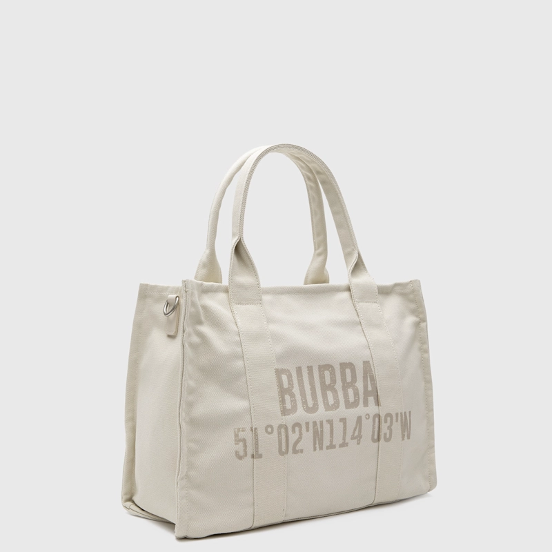 CARTERA TOTE CANVAS GREEN BUBBA ESSENTIALS - 2