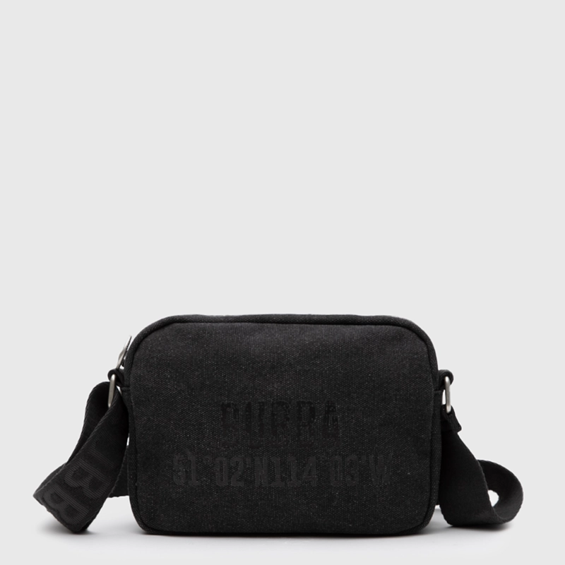 CARTERA PURSE CANVAS BLACK BUBBA ESSENTIALS - 1