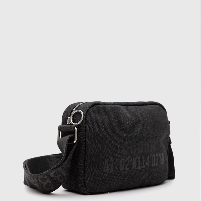 CARTERA PURSE CANVAS BLACK BUBBA ESSENTIALS - 2
