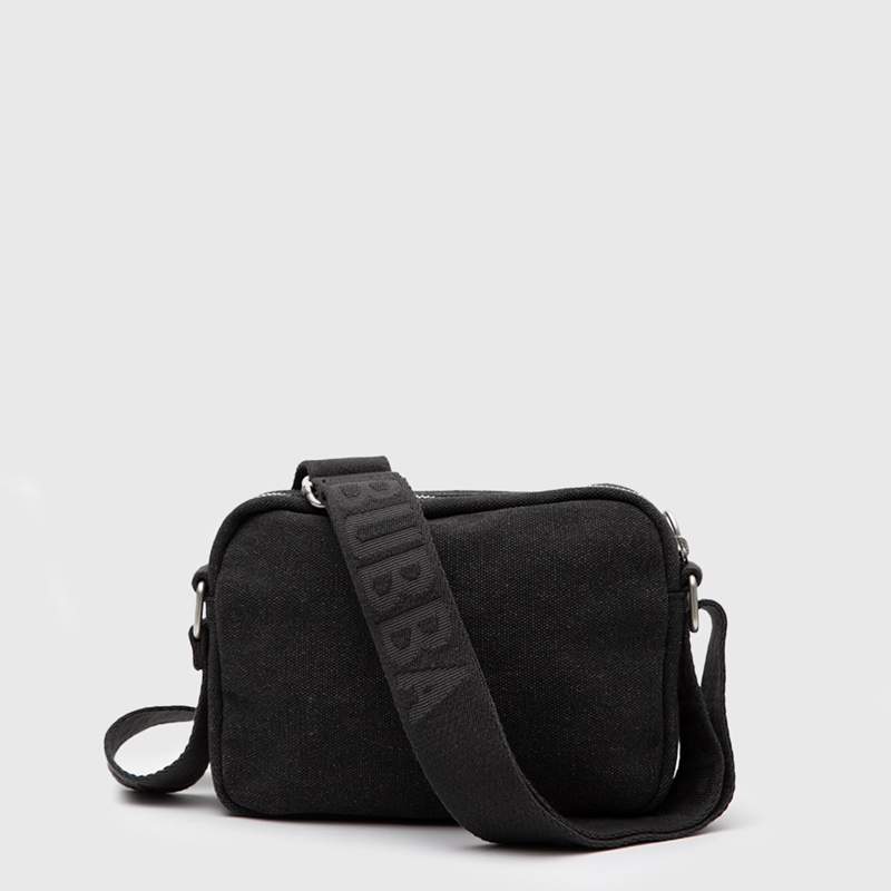 CARTERA PURSE CANVAS BLACK BUBBA ESSENTIALS - 3