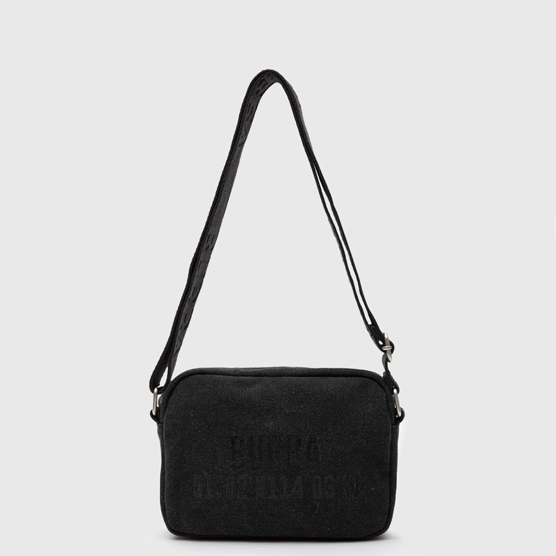 CARTERA PURSE CANVAS BLACK BUBBA ESSENTIALS - 4