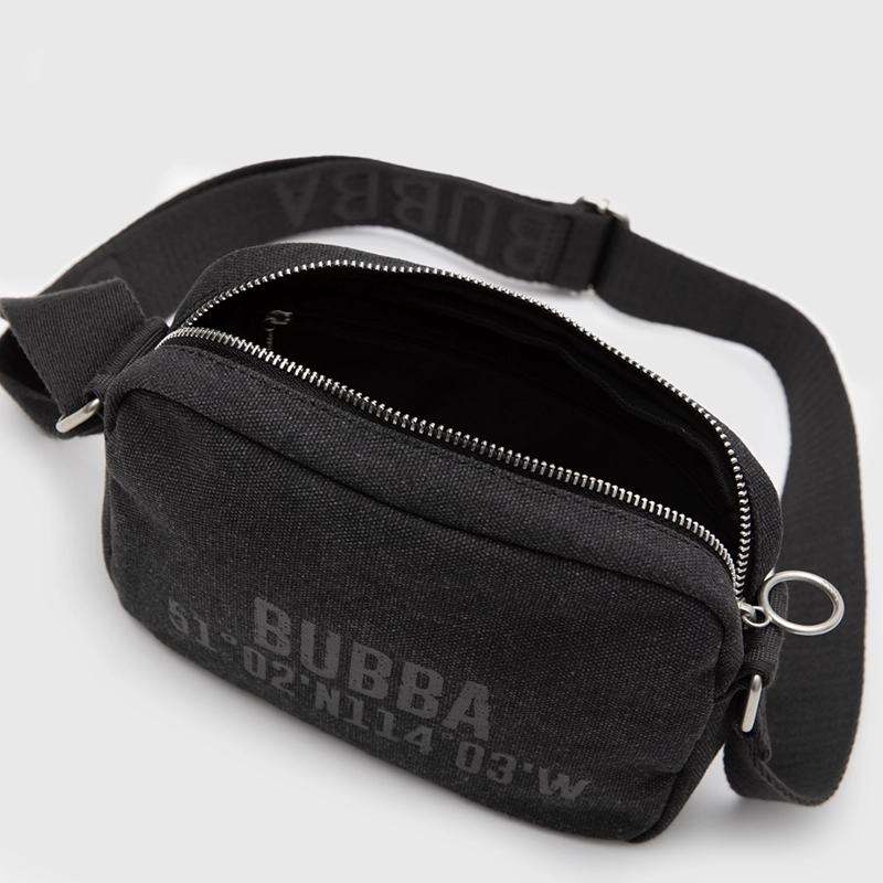 CARTERA PURSE CANVAS BLACK BUBBA ESSENTIALS - 5