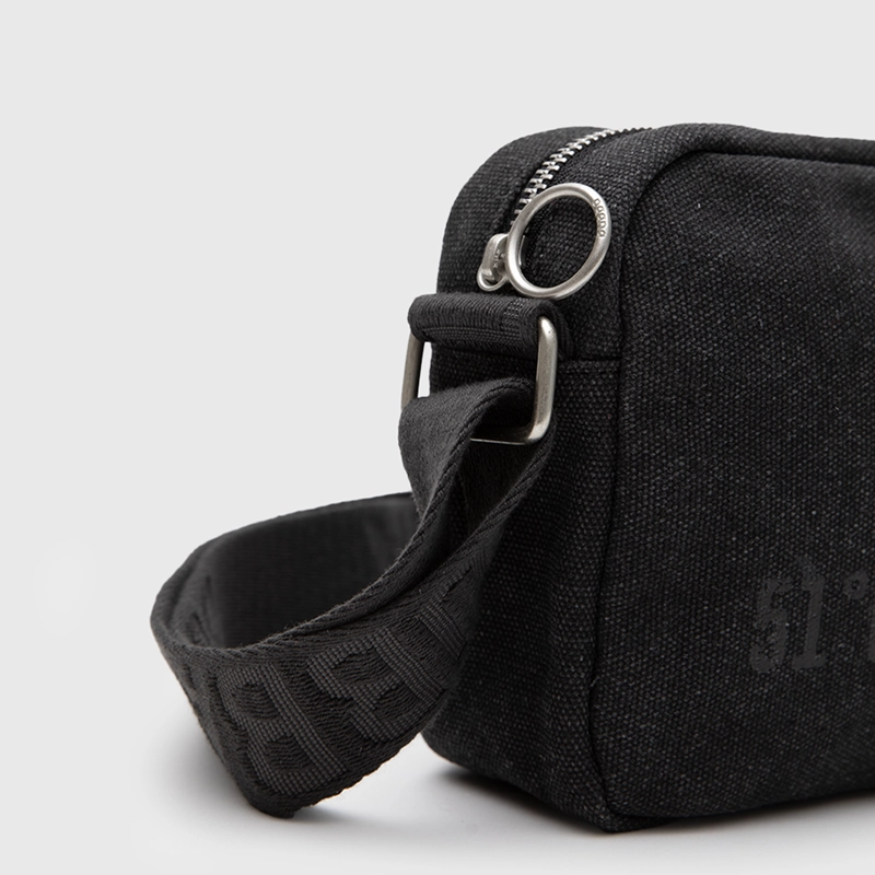 CARTERA PURSE CANVAS BLACK BUBBA ESSENTIALS - 6