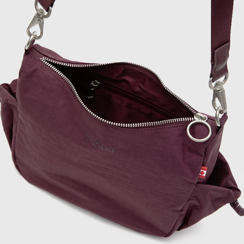 CARTERA PURSE MADY MERLOT BUBBA ESSENTIALS - 3
