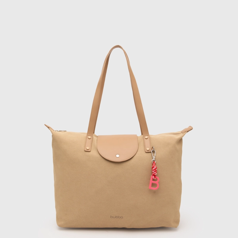 CARTERA TOTE FLORENCE BEIGE BUBBA ESSENTIALS - 1