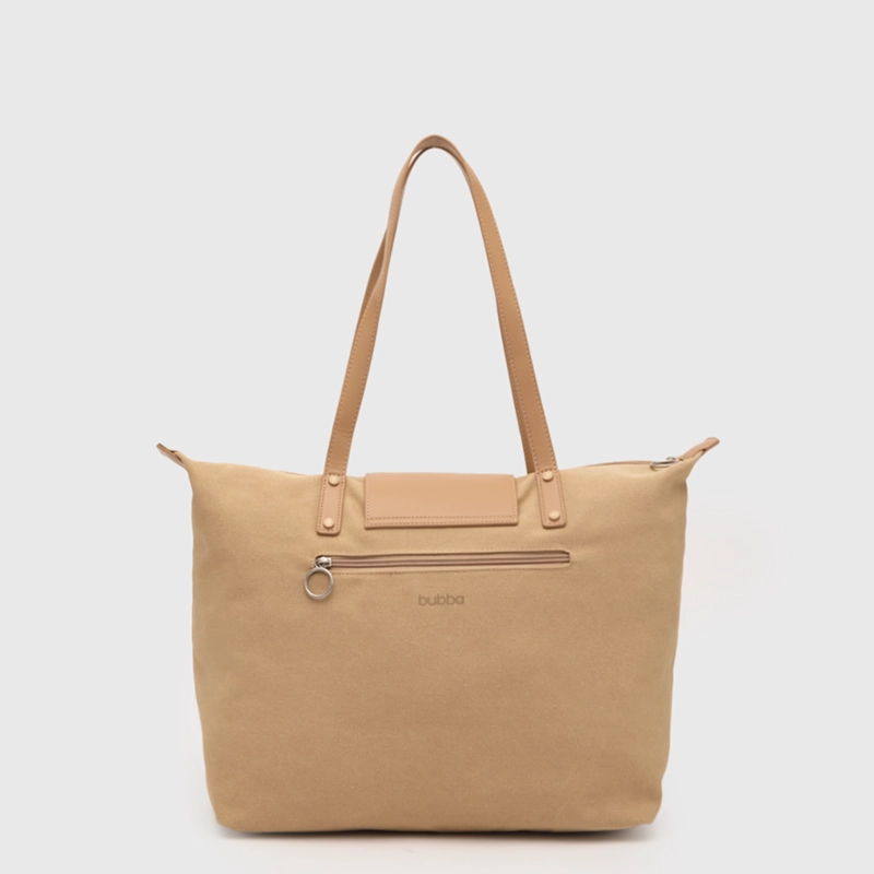 CARTERA TOTE FLORENCE BEIGE BUBBA ESSENTIALS - 4