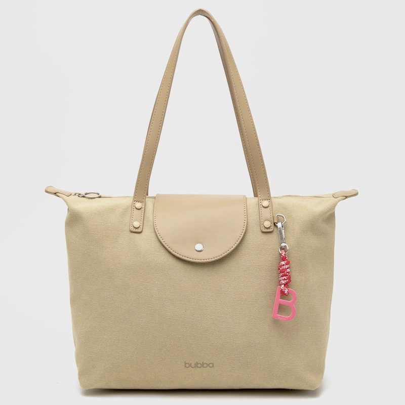 CARTERA TOTE FLORENCE BEIGE MINI BUBBA ESSENTIALS - 1