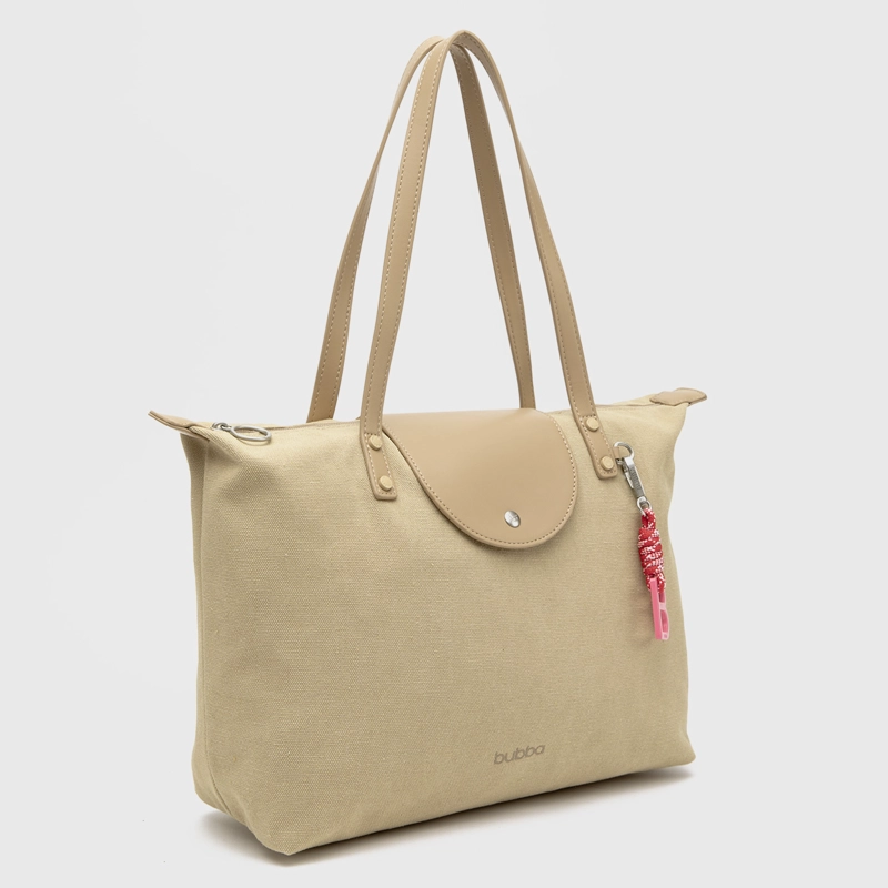 CARTERA TOTE FLORENCE BEIGE MINI BUBBA ESSENTIALS - 2