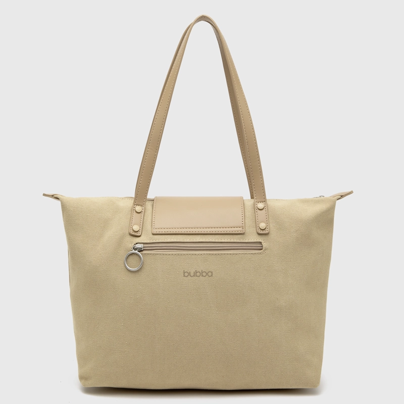 CARTERA TOTE FLORENCE BEIGE MINI BUBBA ESSENTIALS - 3