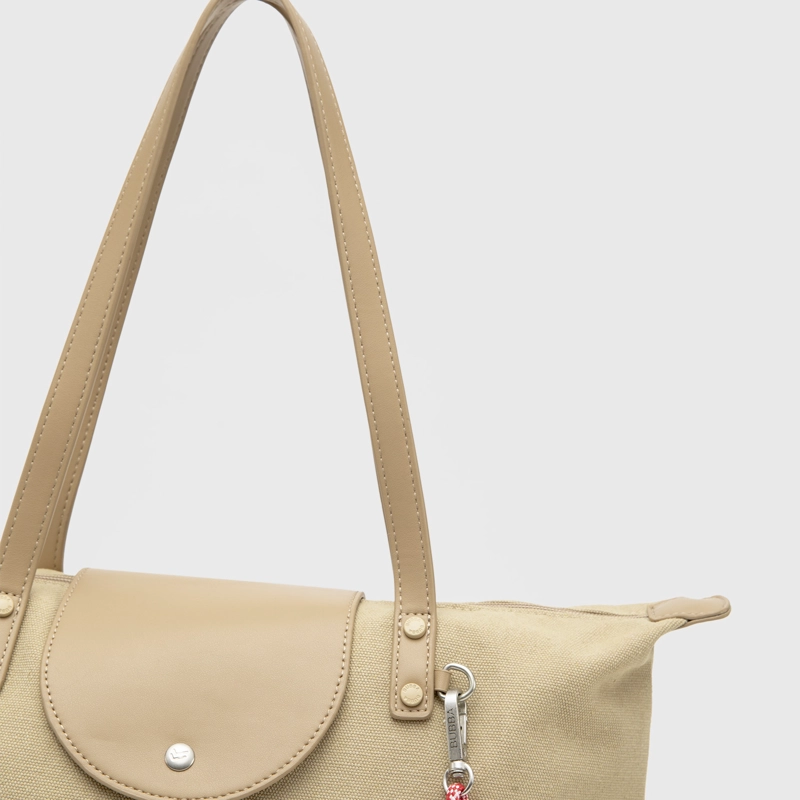CARTERA TOTE FLORENCE BEIGE MINI BUBBA ESSENTIALS - 4