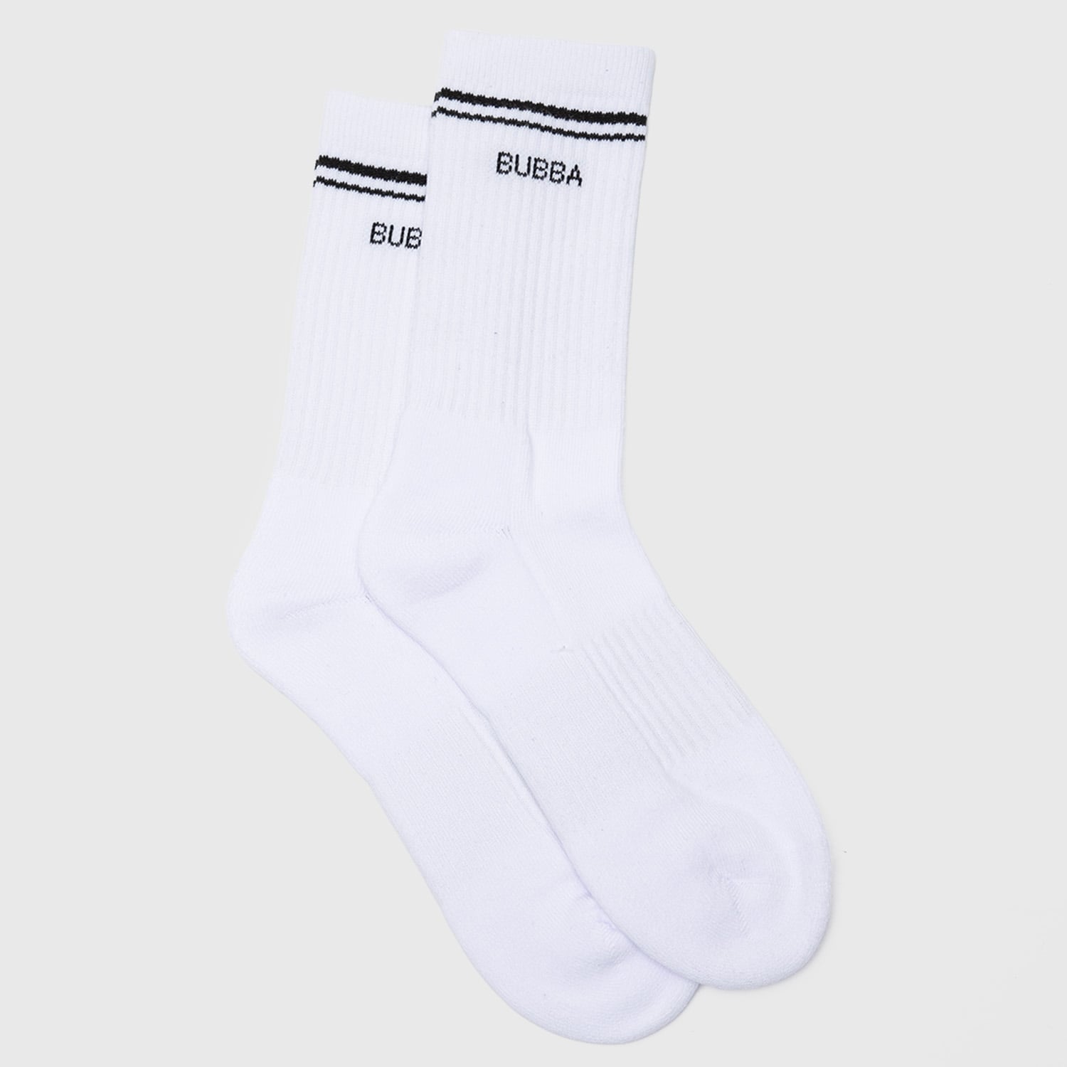 CALCETIN LARGO BLANCO BUBBA ESSENTIALS - 1