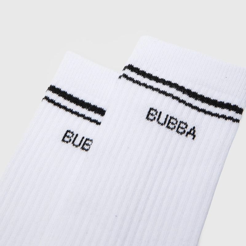 CALCETIN LARGO BLANCO BUBBA ESSENTIALS - 2