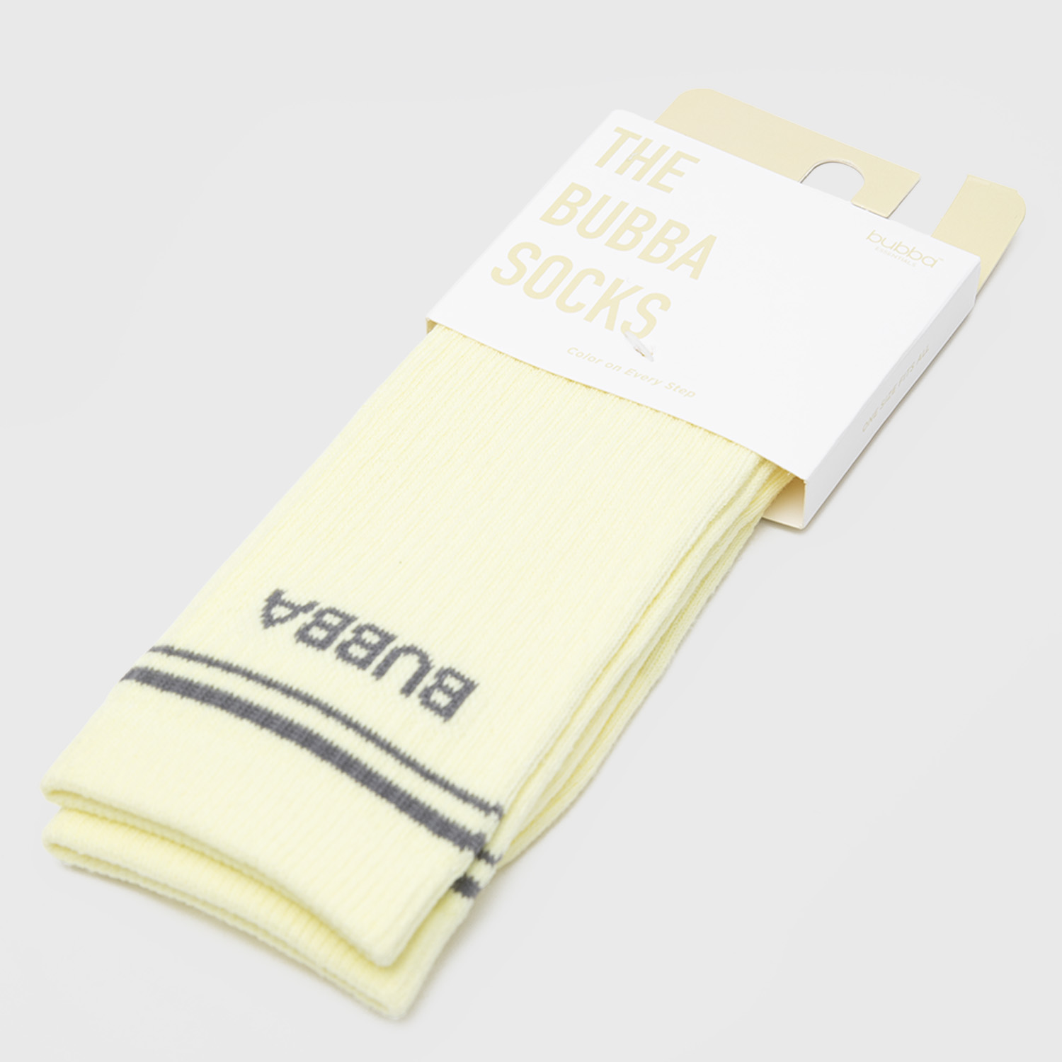 CALCETIN LARGO AMARILLO BUBBA ESSENTIALS - 4