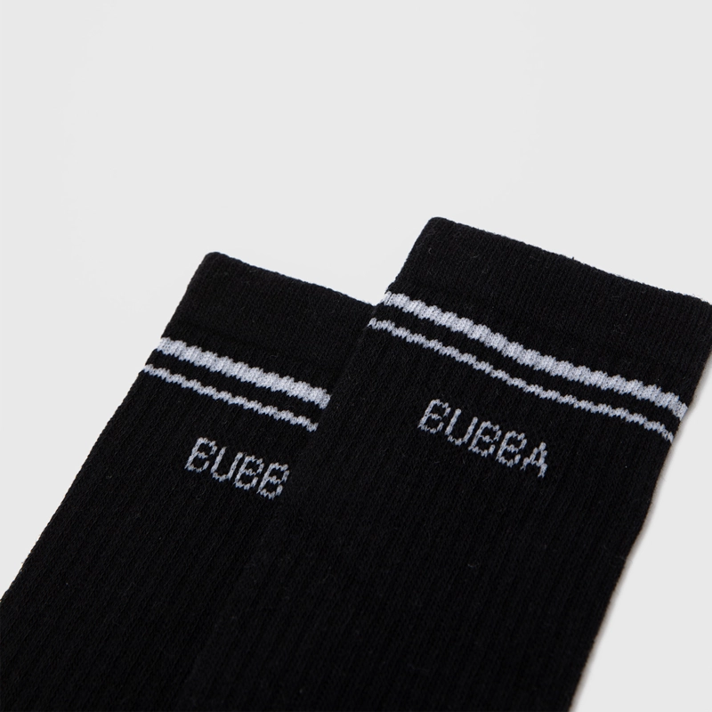 CALCETIN LARGO NEGRO BUBBA ESSENTIALS - 2