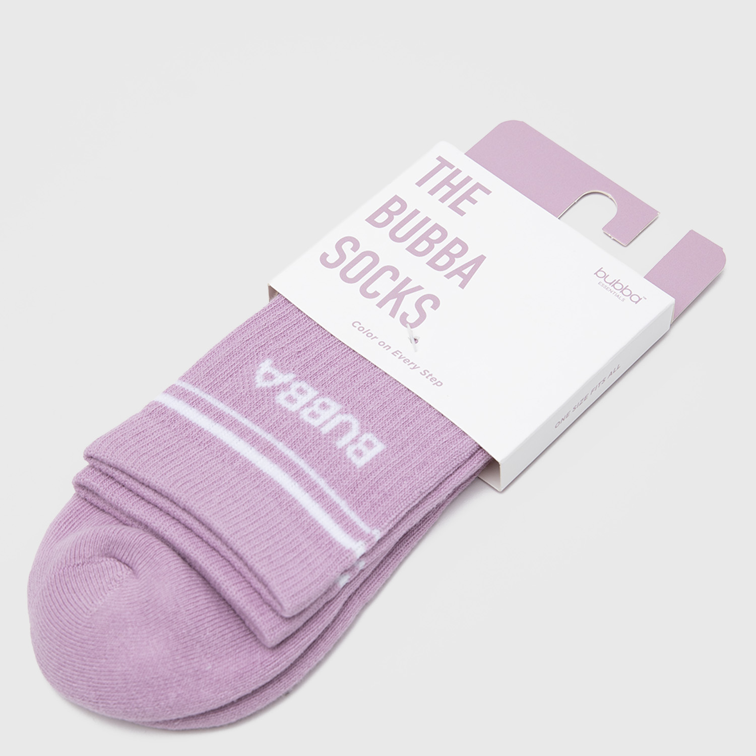 CALCETIN CORTO ROSADO CLARO BUBBA ESSENTIALS - 4