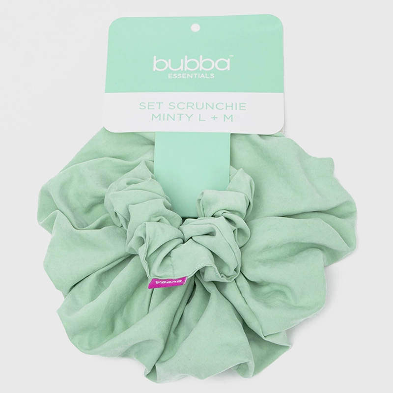 SET SCRUNCHIE MINTY L + M BUBBA ESSENTIALS - 1