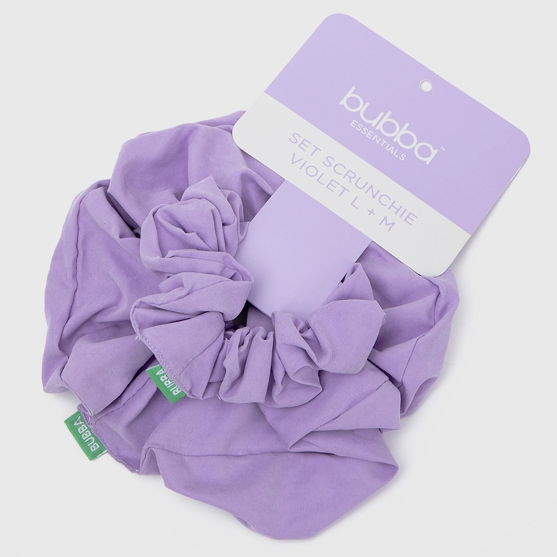 SET SCRUNCHIE VIOLET L + M BUBBA ESSENTIALS - 3