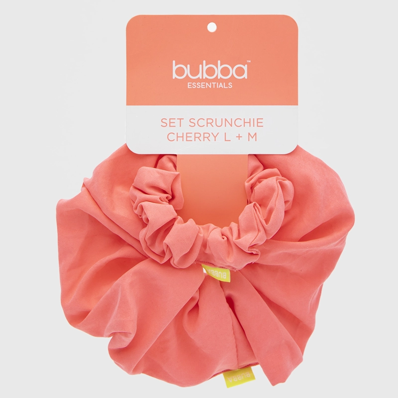 SET SCRUNCHIE CHERRY L + M BUBBA ESSENTIALS - 1