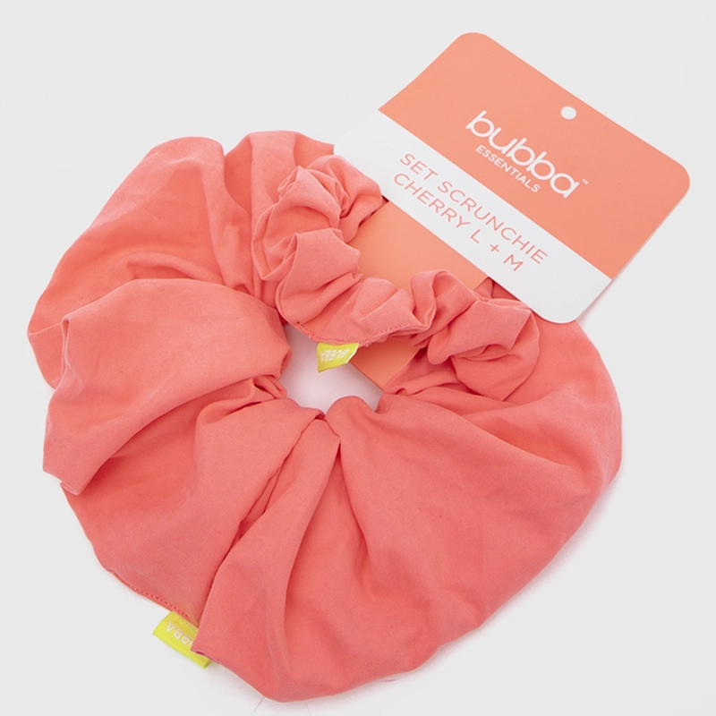SET SCRUNCHIE CHERRY L + M BUBBA ESSENTIALS - 3