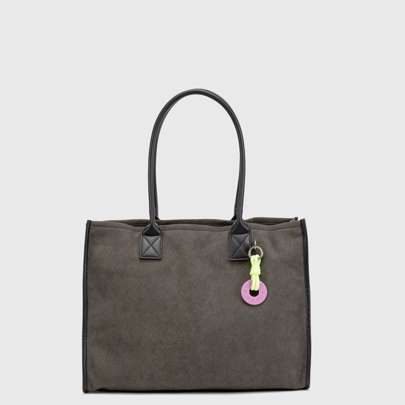 CARTERA TOTE SUEDE BROWN BUBBA ESSENTIALS - 1