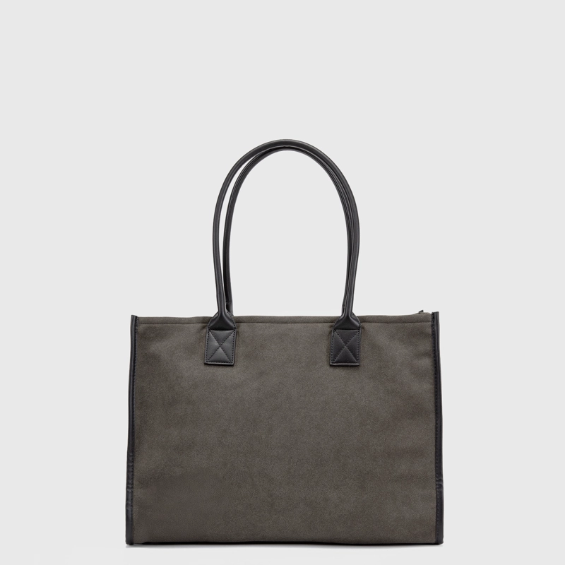 CARTERA TOTE SUEDE BROWN BUBBA ESSENTIALS - 3